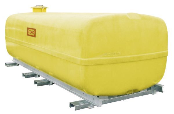 Sklolaminátová obdélníková cisterna na vodu 300 - 15.500 l CEMO - Objem: 15500 l