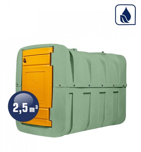 Dvouplášťová nádrž pro kapalná hnojiva 2.500 - 10.000 l Agro Tank FUDP SWIMER - Objem: 2500 l