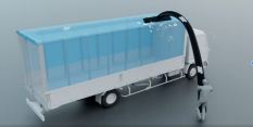 Odstraňovač snehu z nákladných vozidiel a autobusov TruckTollo DOZER