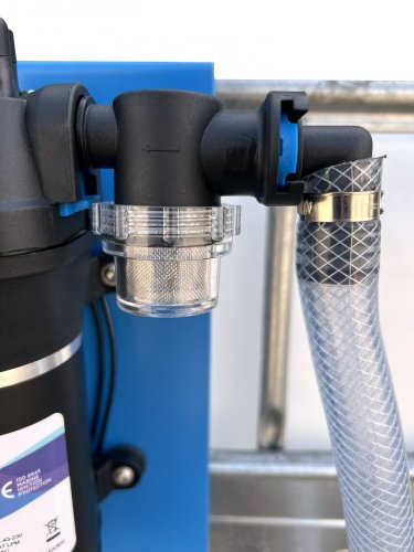 Zavlažovací nádrž na vodu: IBC Create Flow CF43 a CF51 - Napětí: 12 V, Objem: 600 l, Výdejní hadice: DN 19x20m