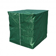 Ochranný kryt IBC kontejneru zelený 1000 l