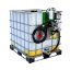 Výdejní nádrž na benzín : IBC EX UN 1000 l Profi - Čerpadlo: 230 V, Objem: 1000 l, Výdejní hadice: DN 19x6m