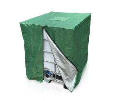 Ochranný kryt IBC kontejneru zelený 1000 l TBA
